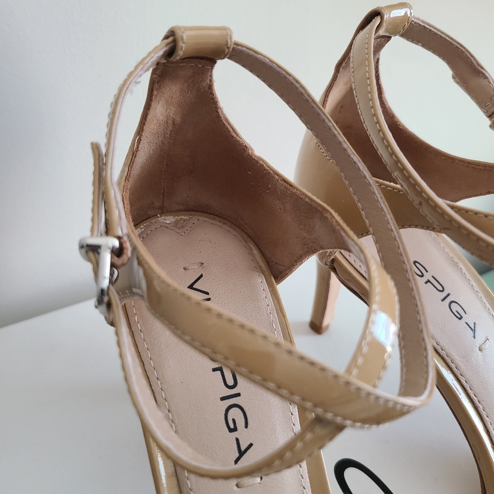 Via Spiga Leesa Ankle Strap Heel Sandal Size 7.5 - Picture 3 of 9